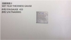 WET FILM THICKNESS GAUGE