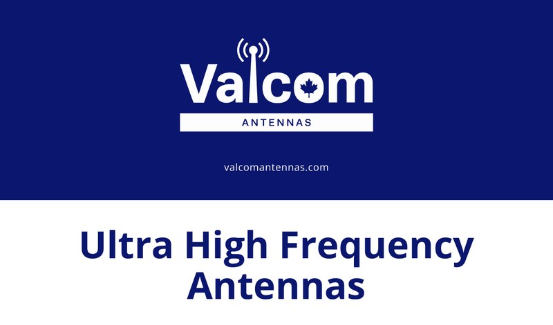 Valcom UHF brochure cover Valcom Ultra High Frequency Antennas brochure